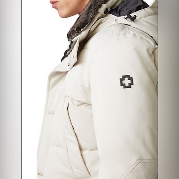 Strellson Plaza 2.0 Faux Fur Collar Quilted Coat - Picture 3 of 4